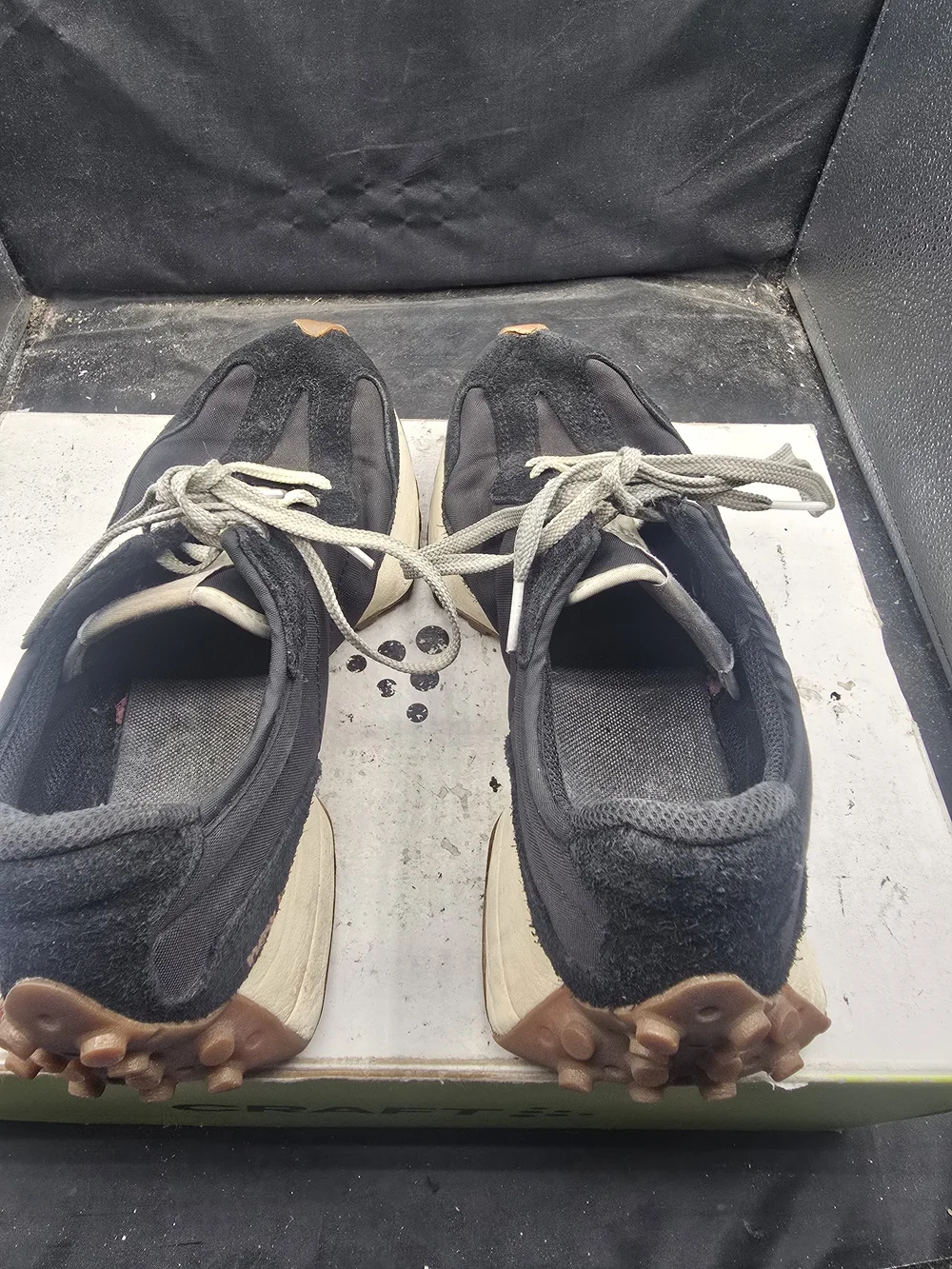 New Balance Black and White Women's Athletic Sneakers
